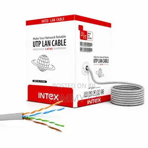 This Is an Intex Cat6e Utp Lan Cable, Model It-305m6e.