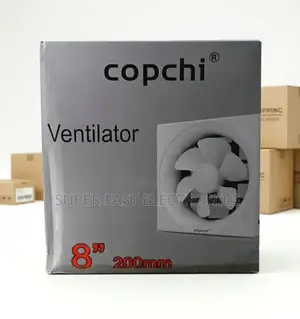 Copchi 8-Inch Ventilator Fan (200mm) – High-Fan for Kitchen, Office