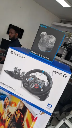 Packed Logitech G29 Gear Shiffter ጋር