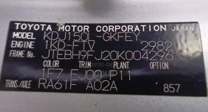Toyota Land Cruiser Prado 2010 Silver