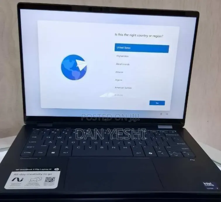 New Laptop HP OmniBook X Flip 14" 16GB Intel Core Ultra 7 SSD 1T