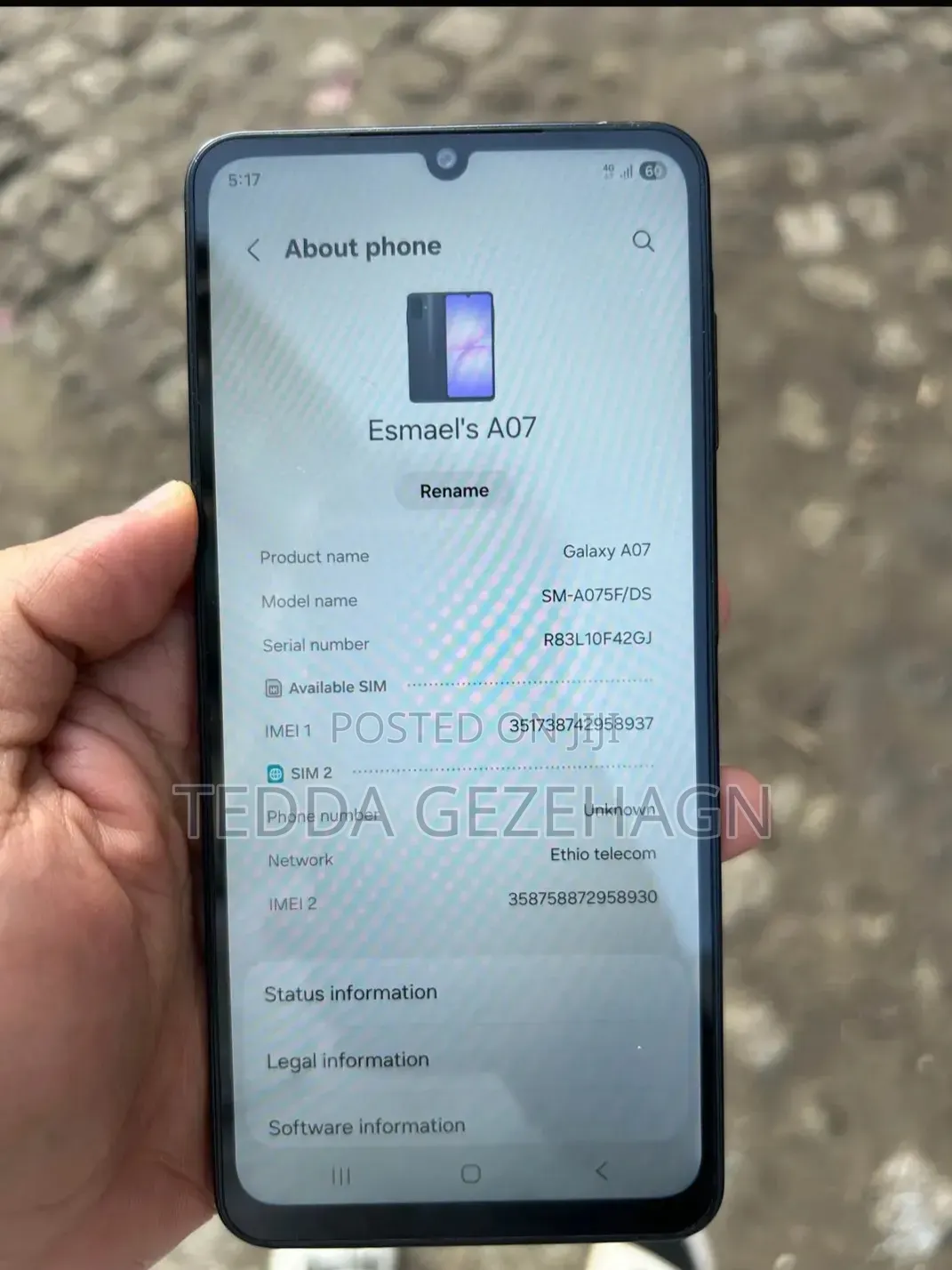 Samsung Galaxy A07 128 GB Black