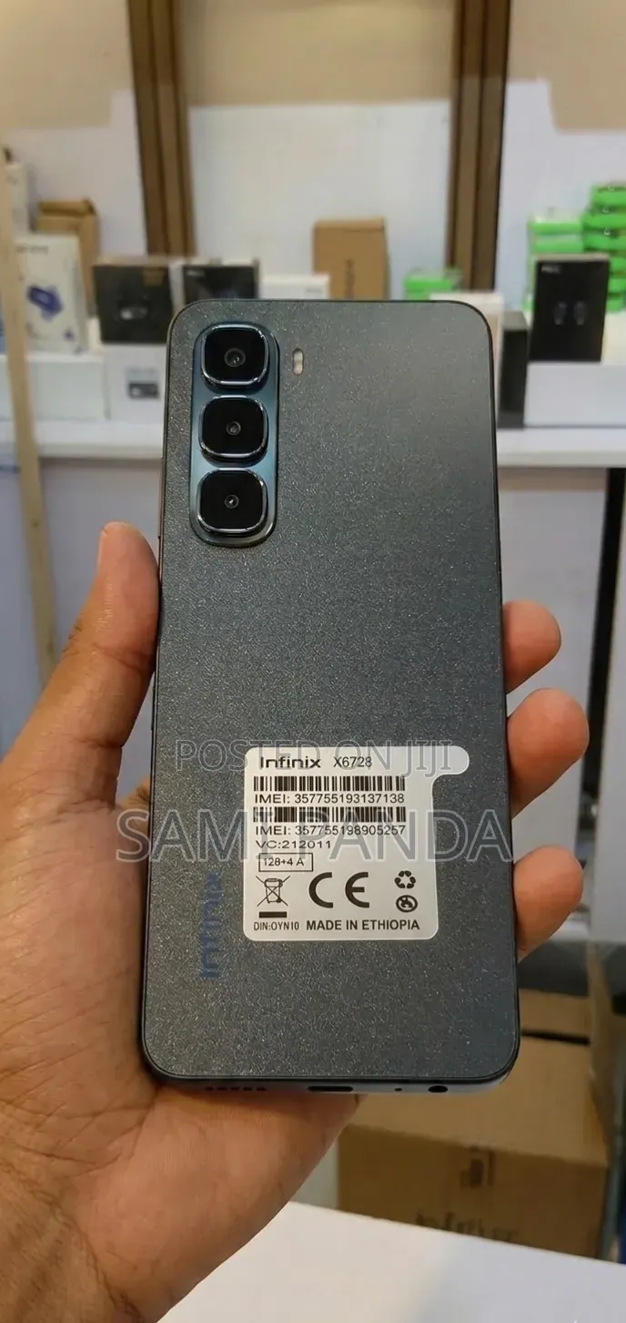 Infinix Hot 60i 128 GB Black