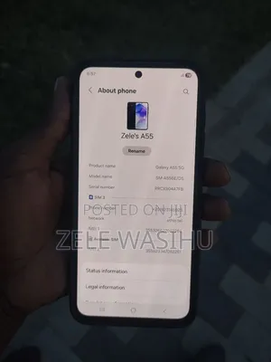 Samsung Galaxy A55 256 GB Silver