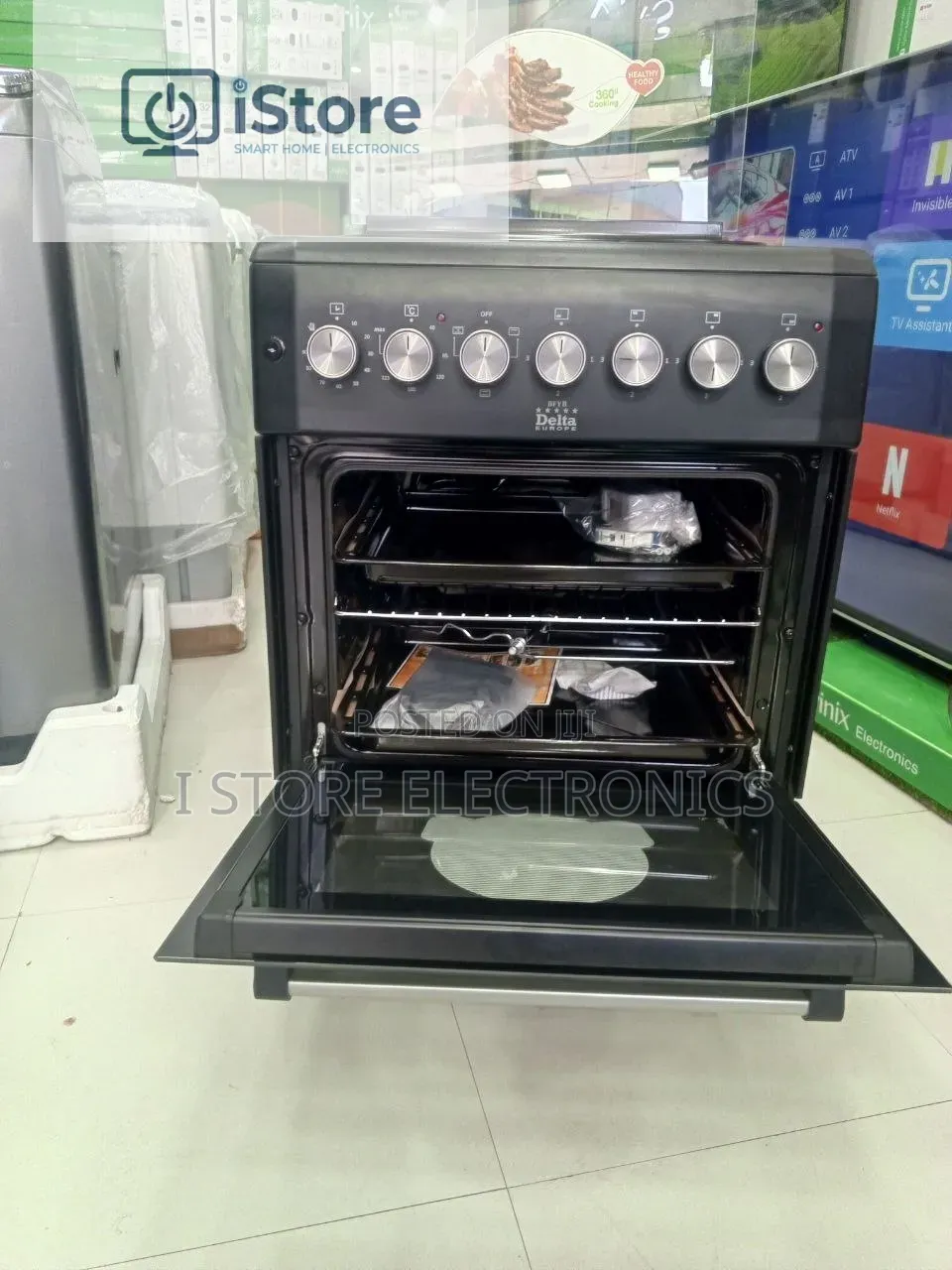 Delta Europe Gas Stove Oven 60x60