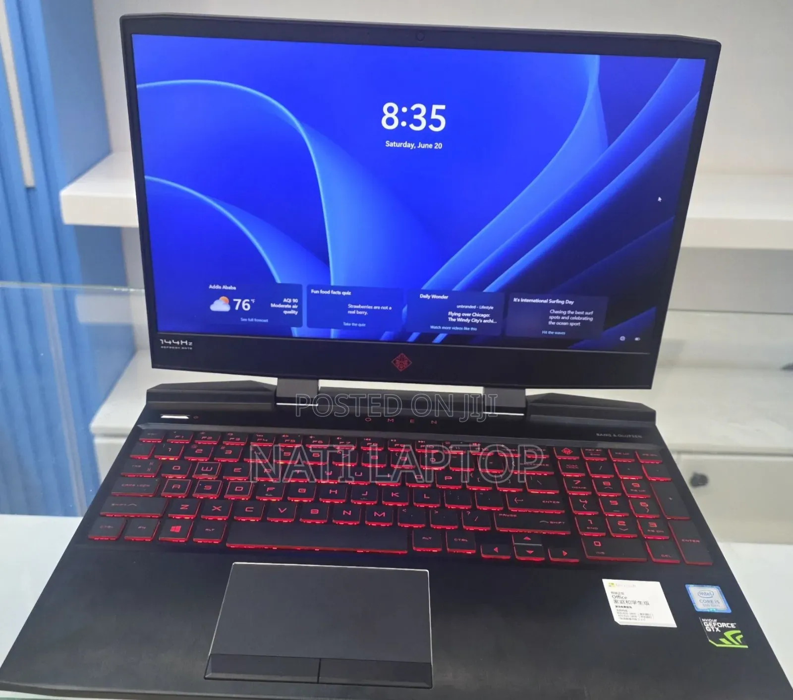 New Laptop HP Omen X 8GB Intel Core i5 SSD 256GB