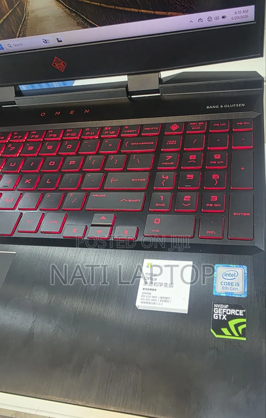 New Laptop HP Omen X 8GB Intel Core i5 SSD 256GB