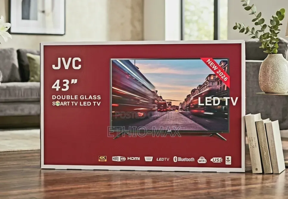 JVC 43" Smart Android Tv – Crystal Clear Picture, Smart Features