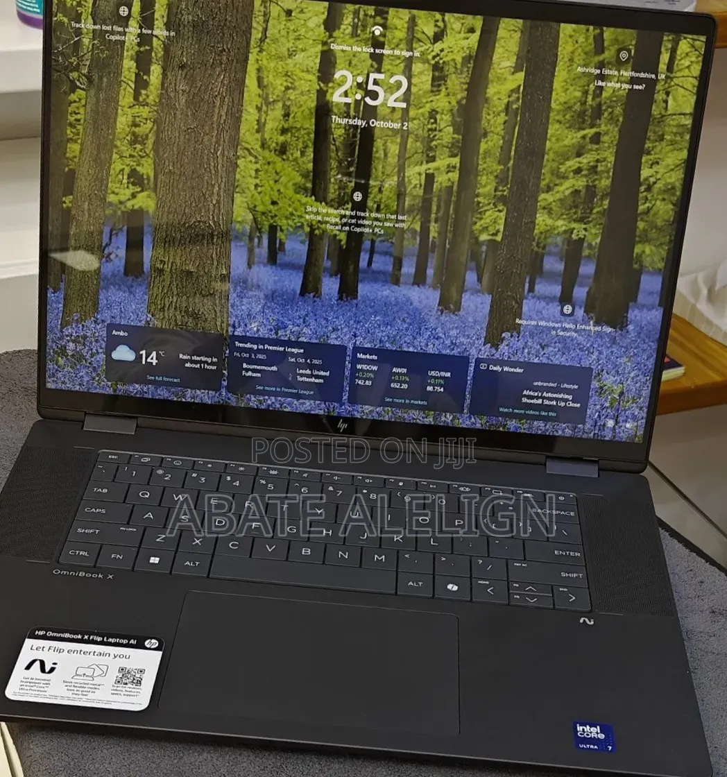New Laptop HP OmniBook X Flip 16" 16GB Intel Core Ultra 7 SSD 1T