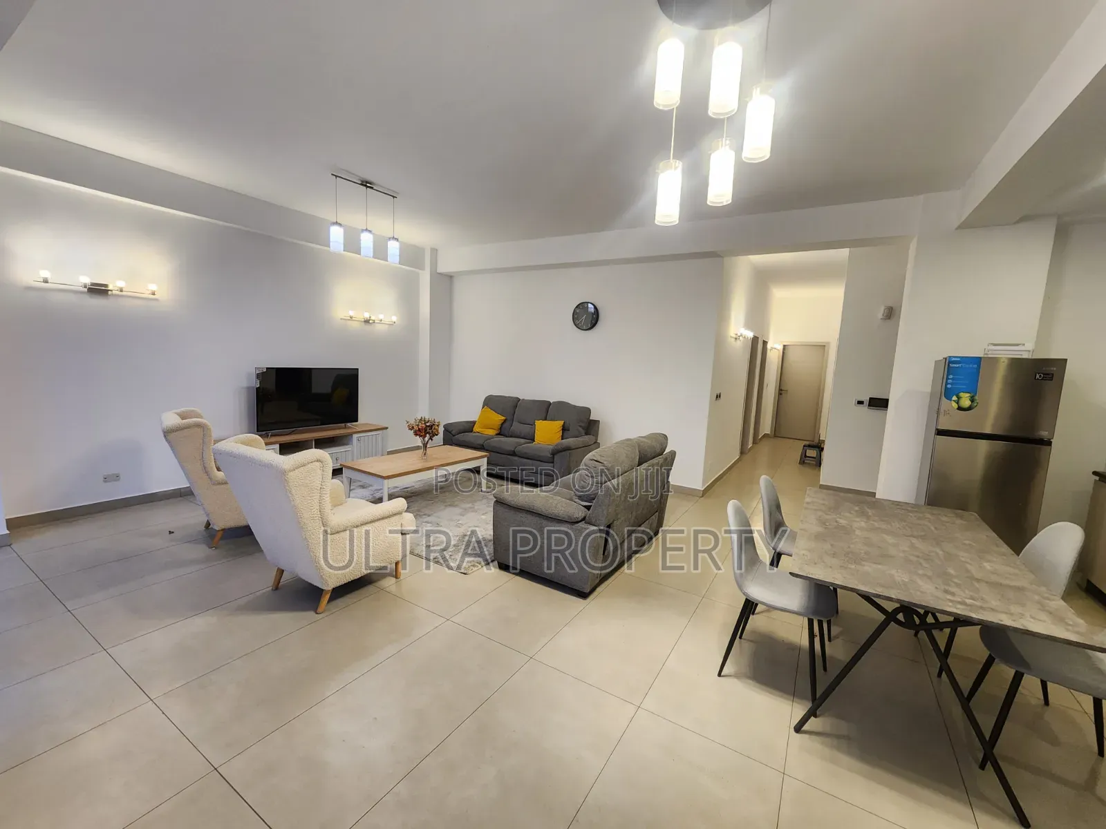 Furnished 3bdrm Apartment in Bole for rent