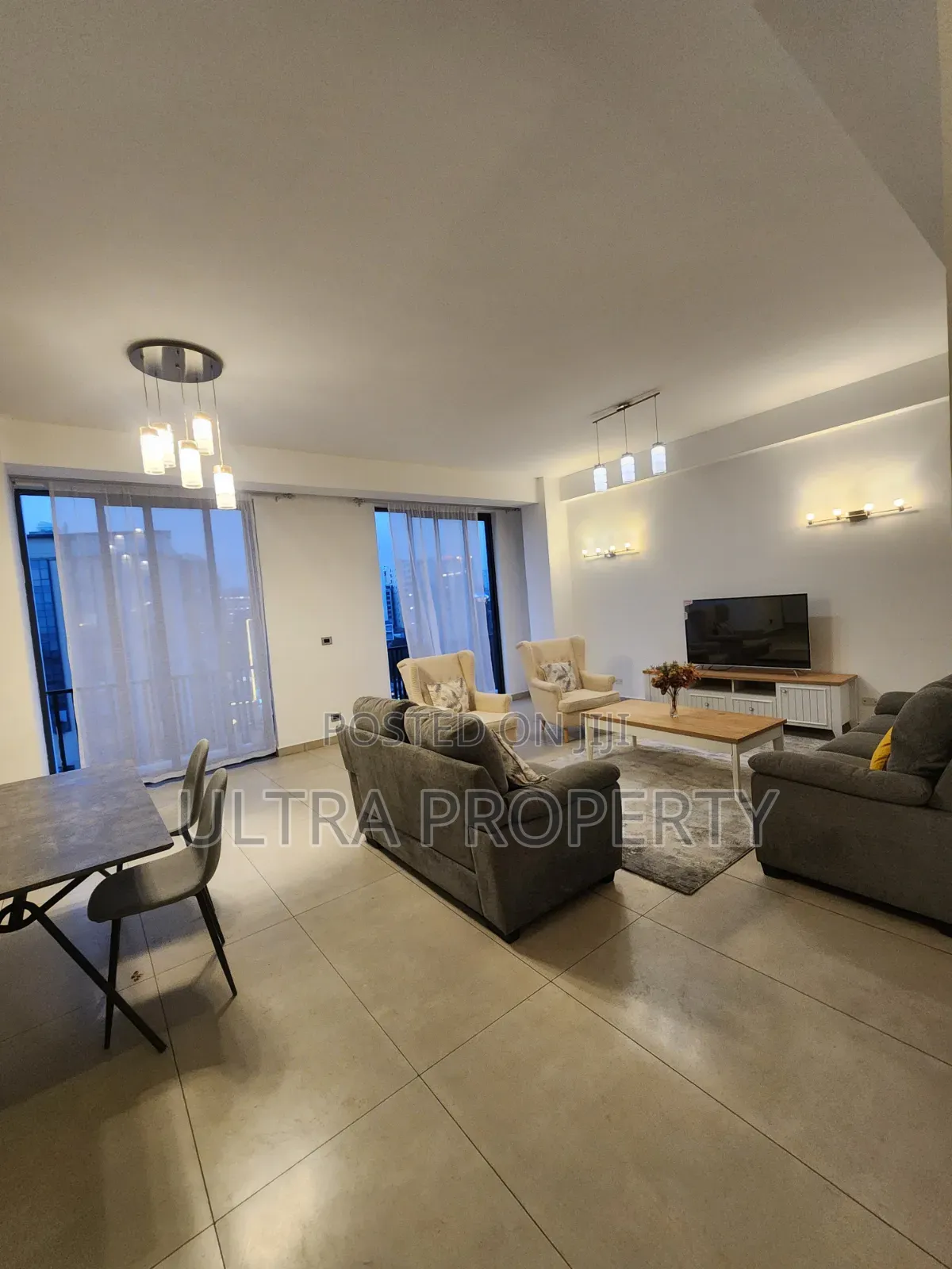 Furnished 3bdrm Apartment in Bole for rent