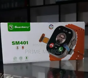Smartbarry Sm-401 Smartwatch |Sim Card Support Camera Fitness Tracker