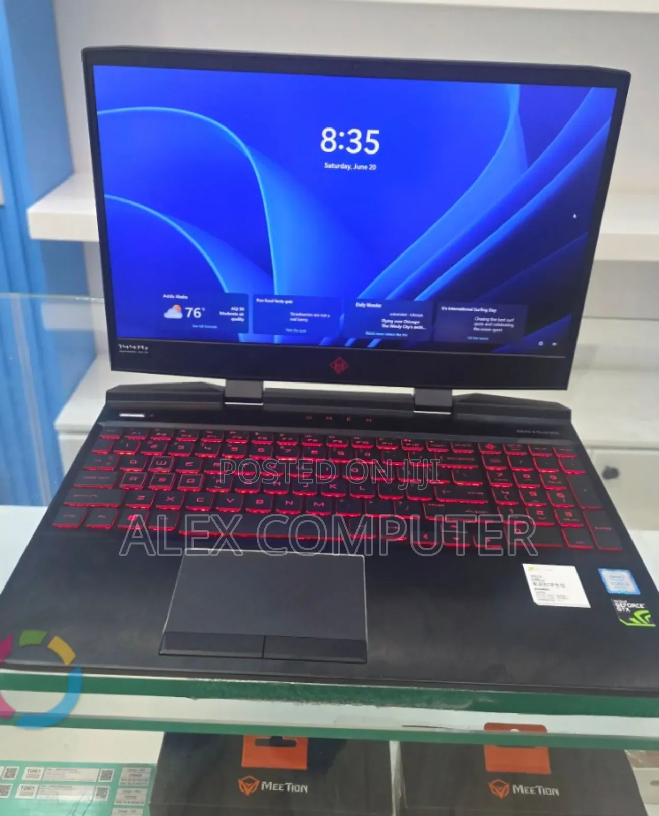 New Laptop HP Omen 15 8GB Intel Core i5 HDD+SSD 1T