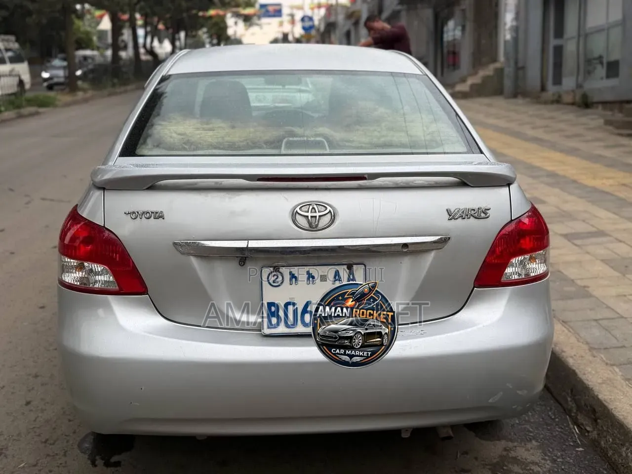Toyota Belta 2007 Silver
