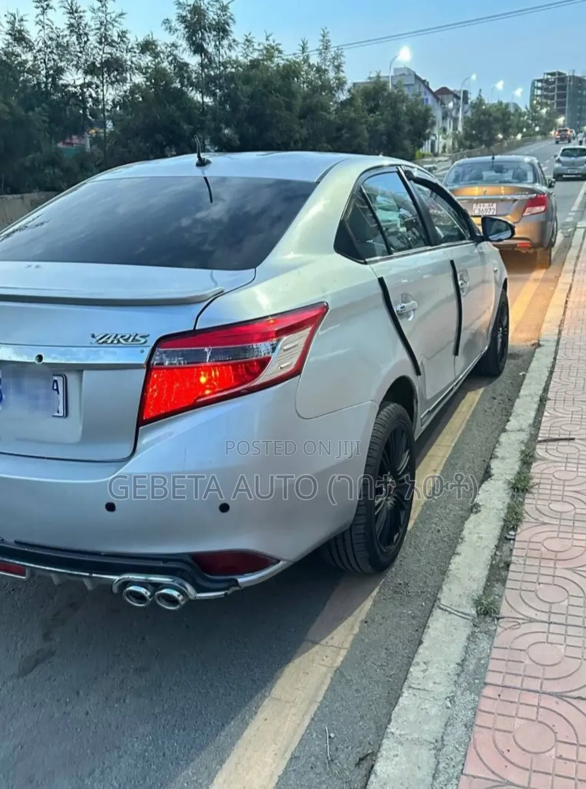 Toyota Yaris 2014 Silver