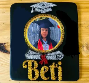 የምርቃት ስጦታ String Art