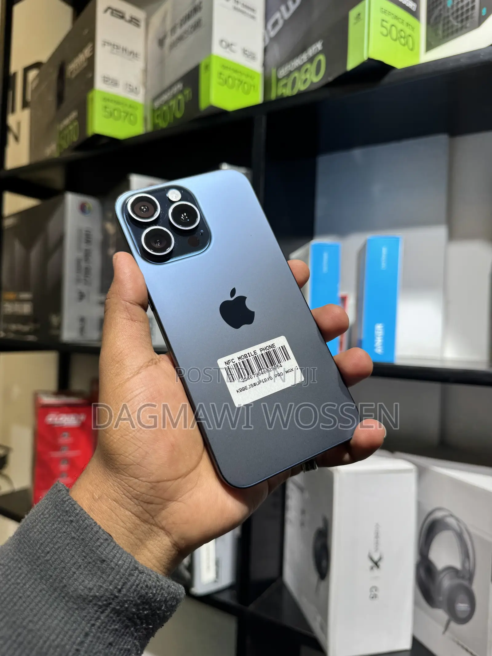 New Apple iPhone 15 Pro Max 256 GB Blue