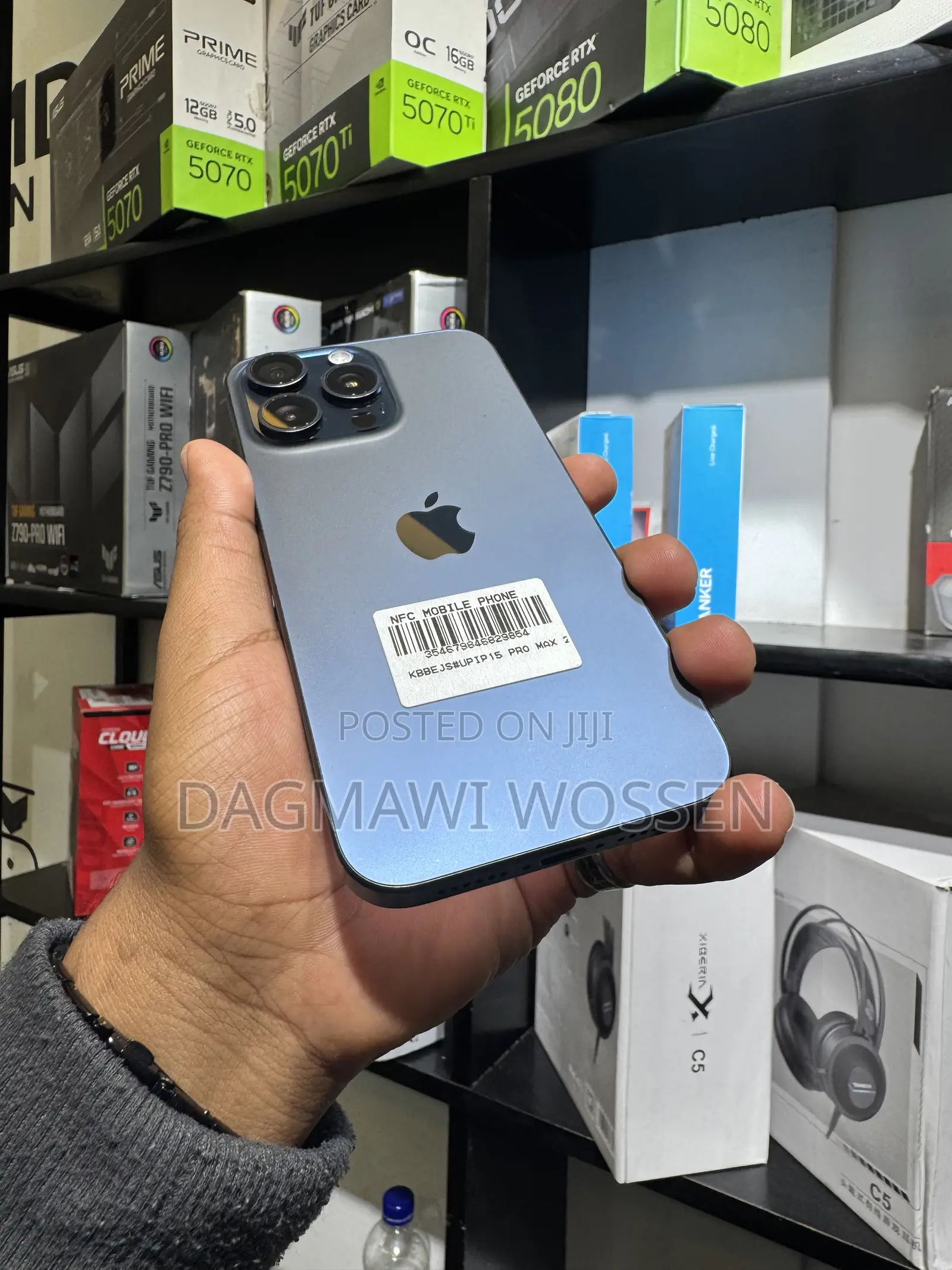 New Apple iPhone 15 Pro Max 256 GB Blue