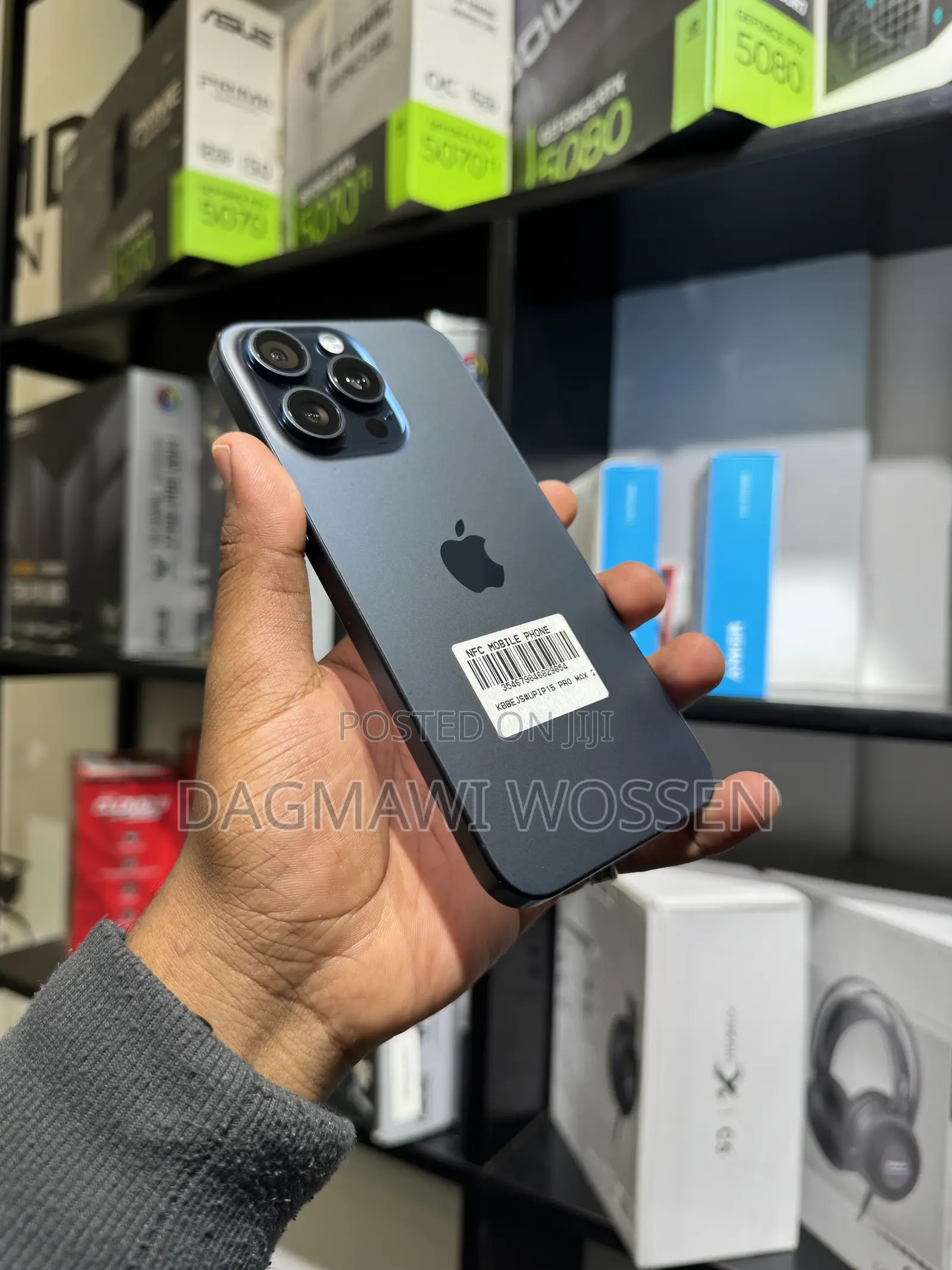 New Apple iPhone 15 Pro Max 256 GB Blue