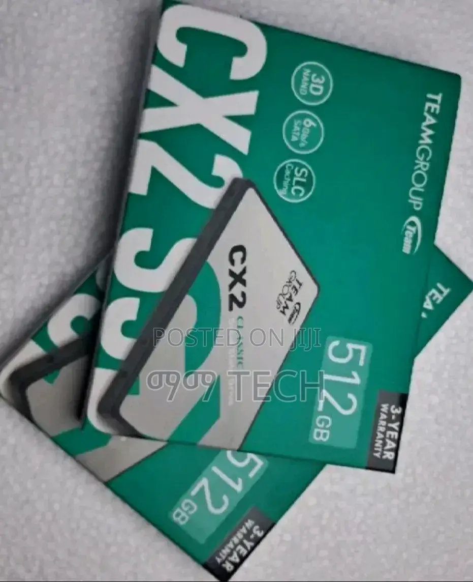Teamgroup Cx2 512gb Sata SSD – Fast Reliable Storage!
