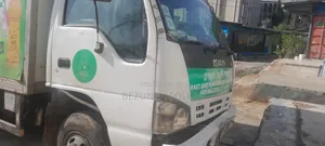 Isuzu NPR With Container 2007 White