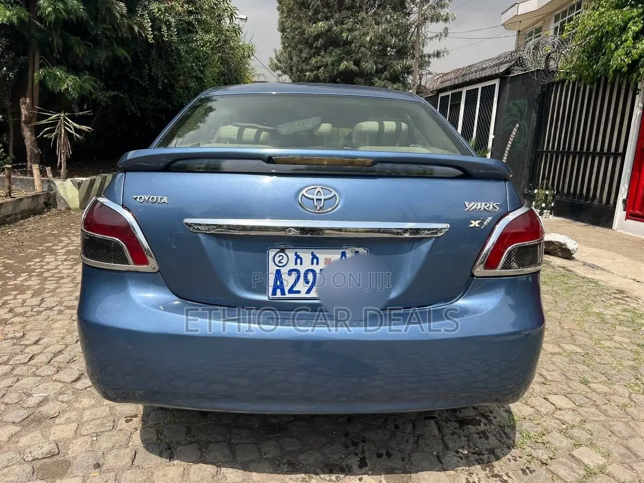 Toyota Yaris 2008 Blue