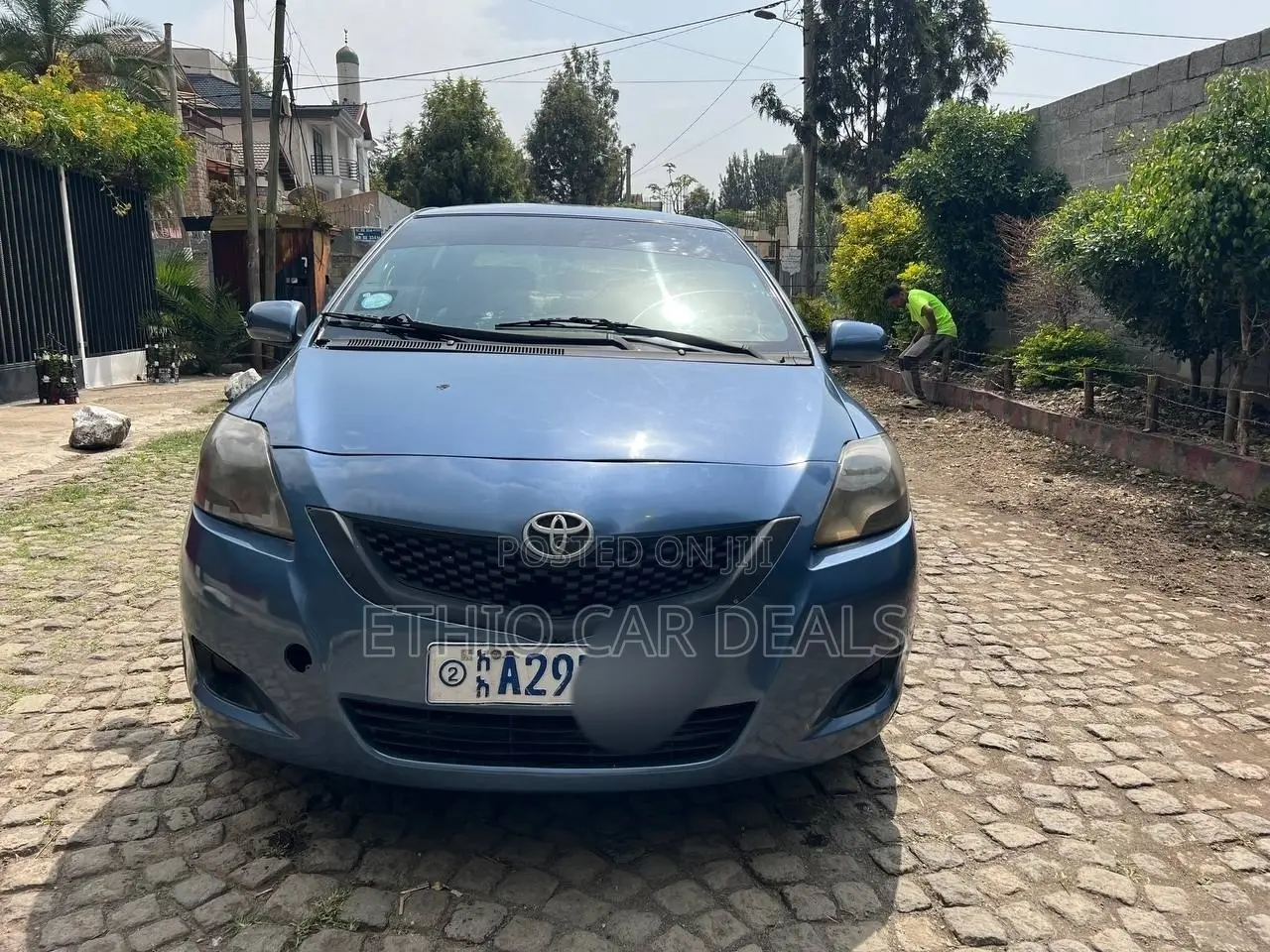Toyota Yaris 2008 Blue