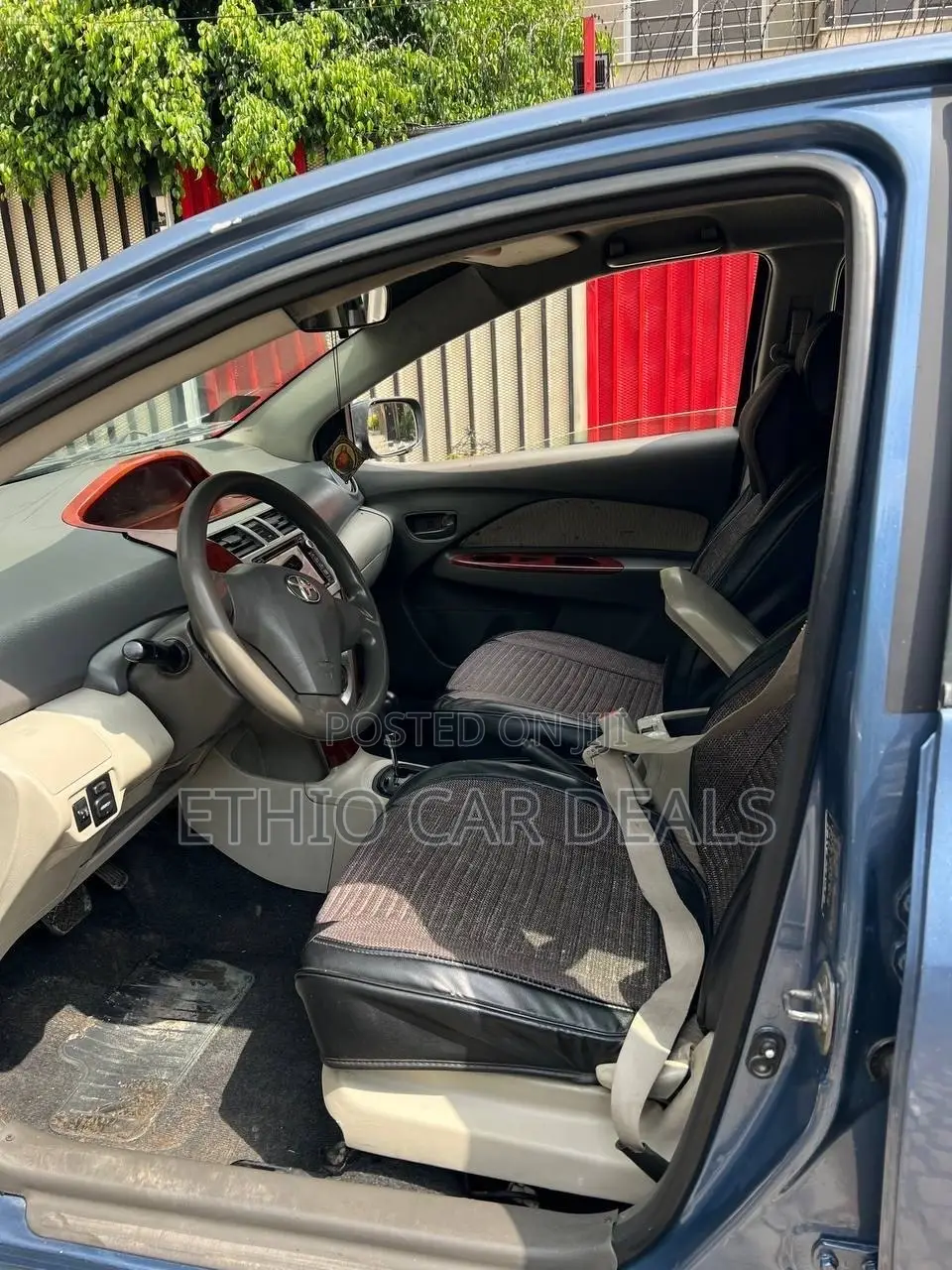 Toyota Yaris 2008 Blue