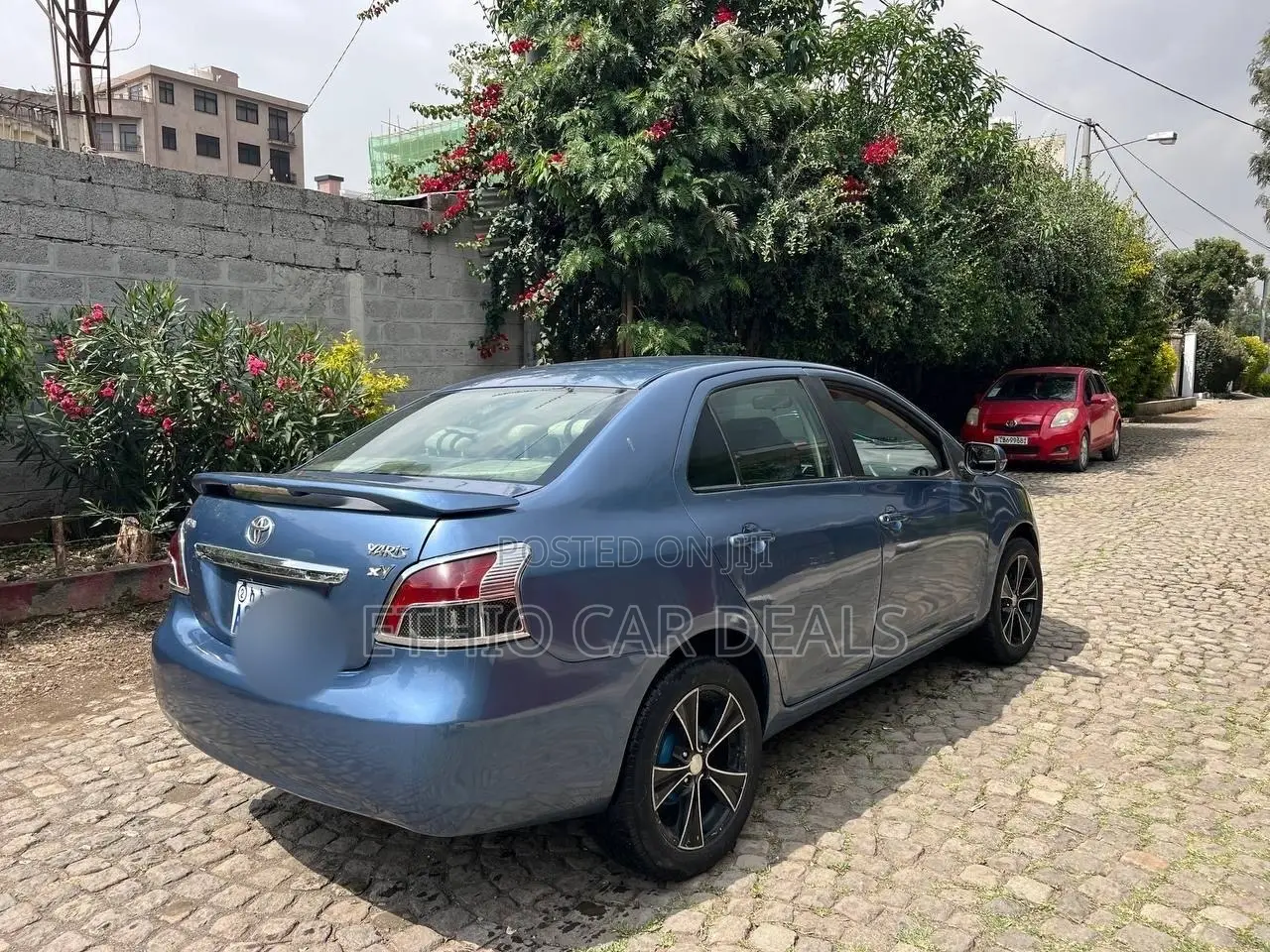 Toyota Yaris 2008 Blue