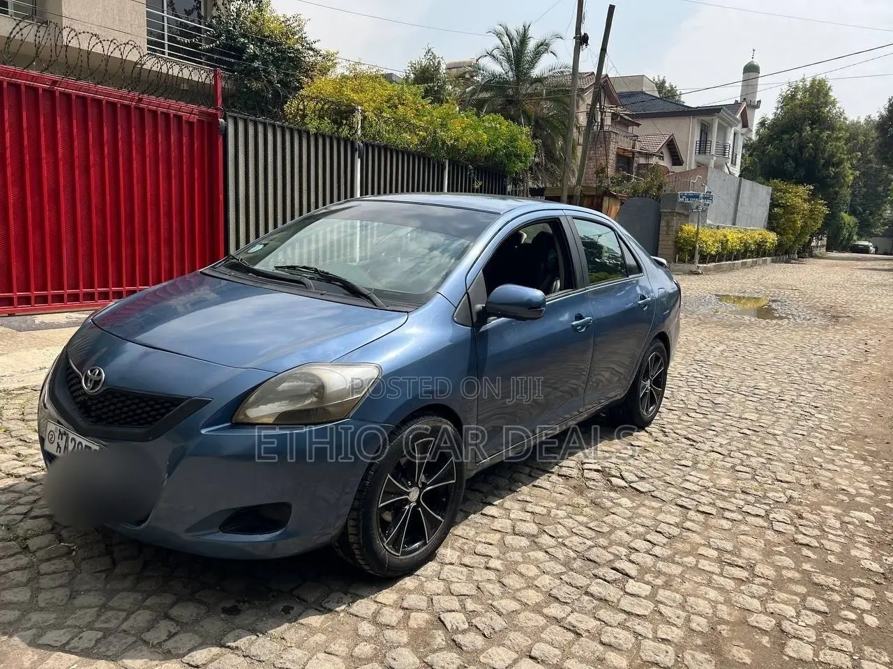 Toyota Yaris 2008 Blue