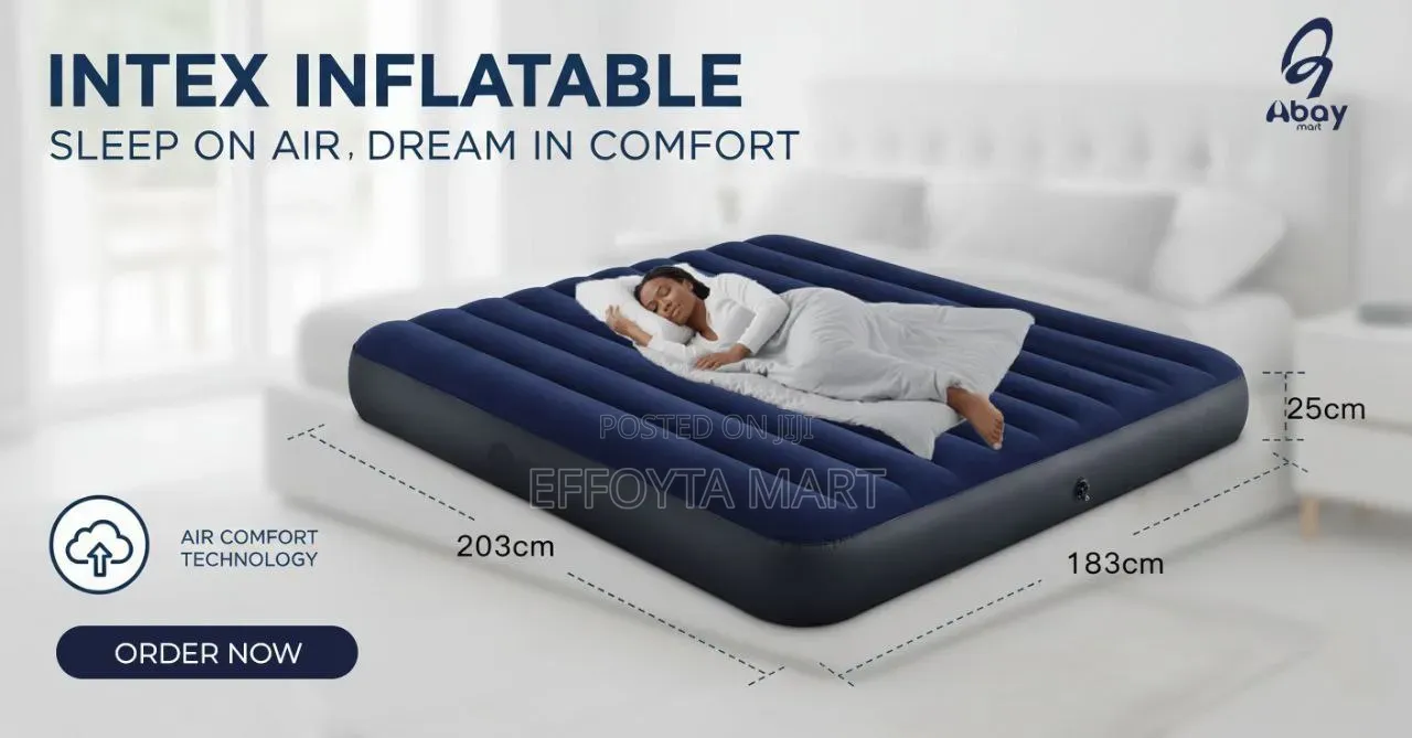 Intex Inflatable Mattress(Camping Mat)