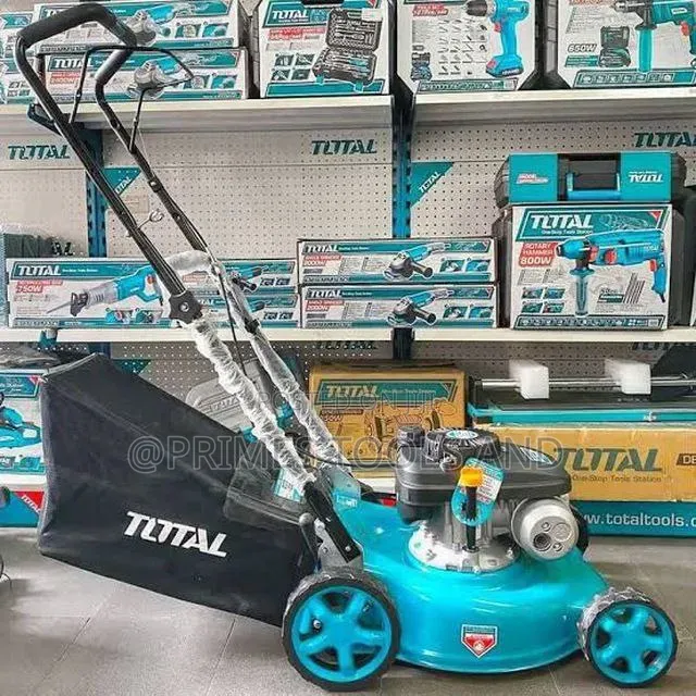Total Gasoline Lawn Mower | Powerful Petrol Grass Cutting Machine