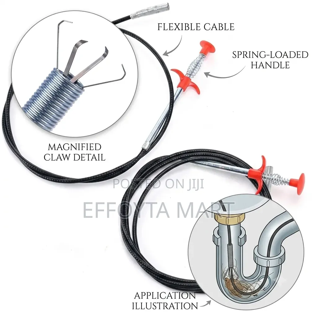 Long Sewer Cleaning Wire Spring