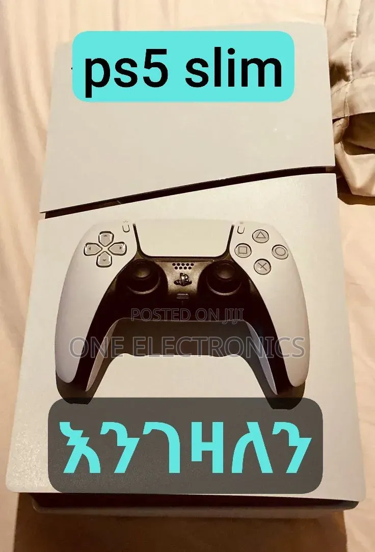 ሃ Ps5 Slim , Fat With Joysticks እንገዛለን