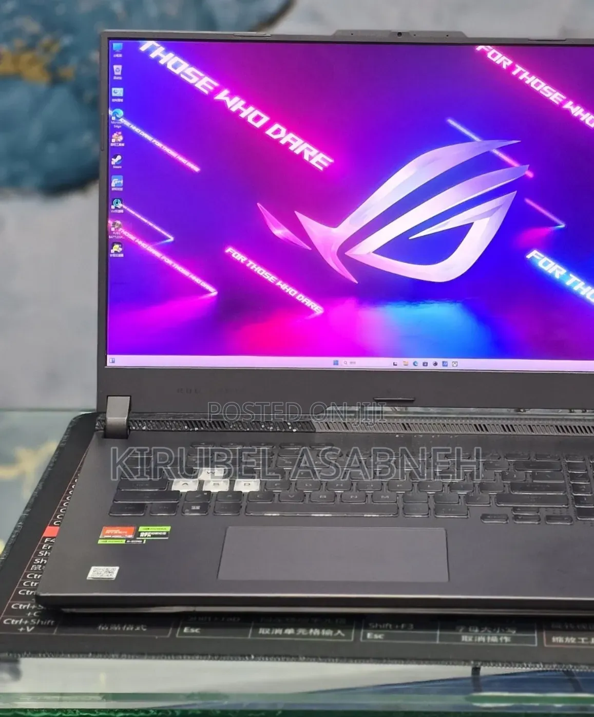 New Laptop Asus ROG Strix G16 G614 16GB AMD Ryzen 9 SSD 1T