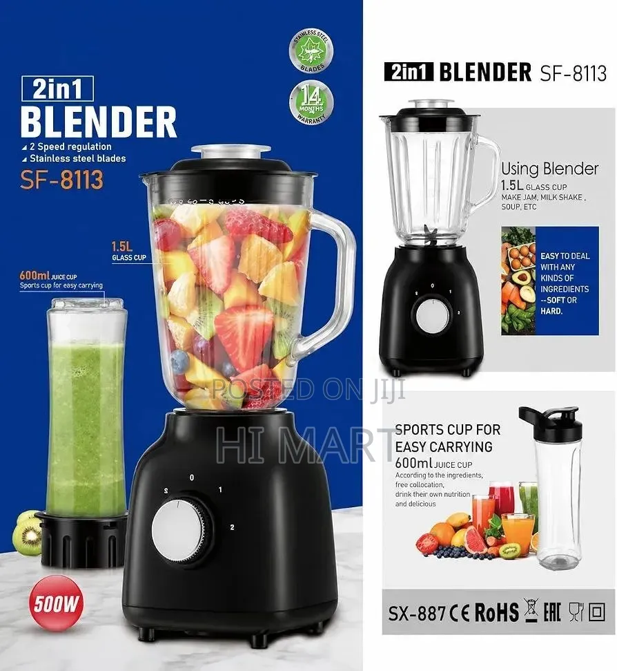 Sonifer 2in1 High Quality Blender Set(300ml)