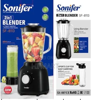 Sonifer 2in1 High Quality Blender Set(300ml)