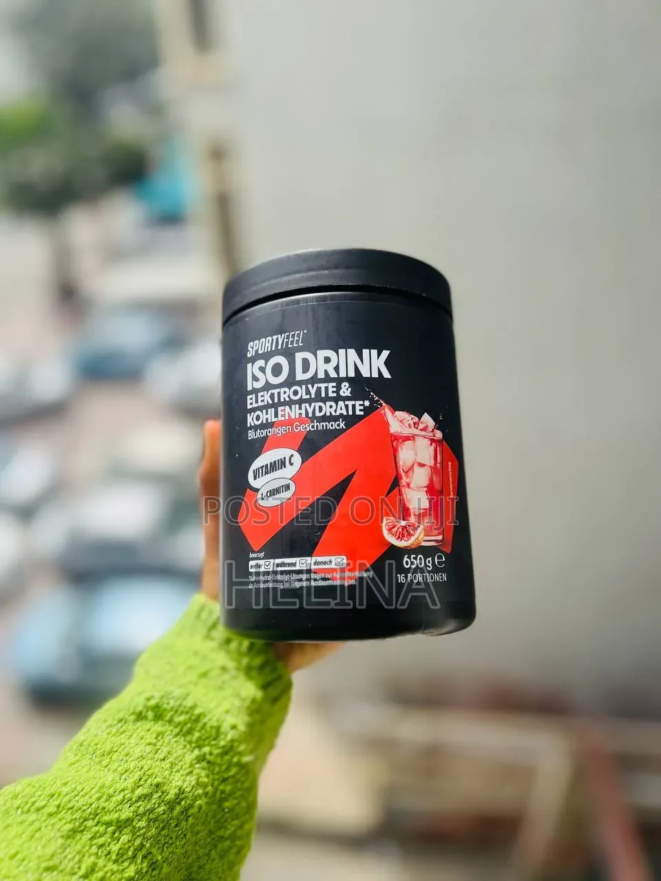 650g Sportyfeel Isodrink Electrolyte With Vitamin C From German
