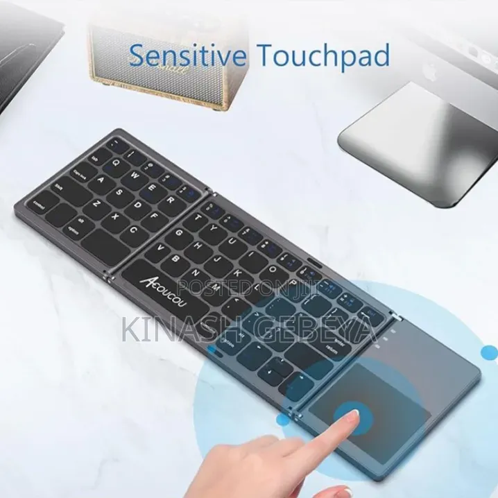 2in1 Wireless Keyboard With Touch Mouse