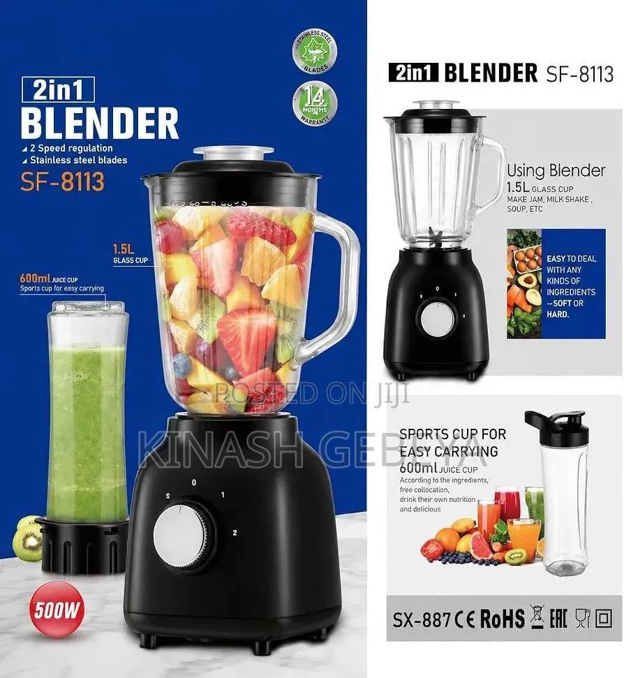 Sonifer 2in1 Juicer Blender(300ml)