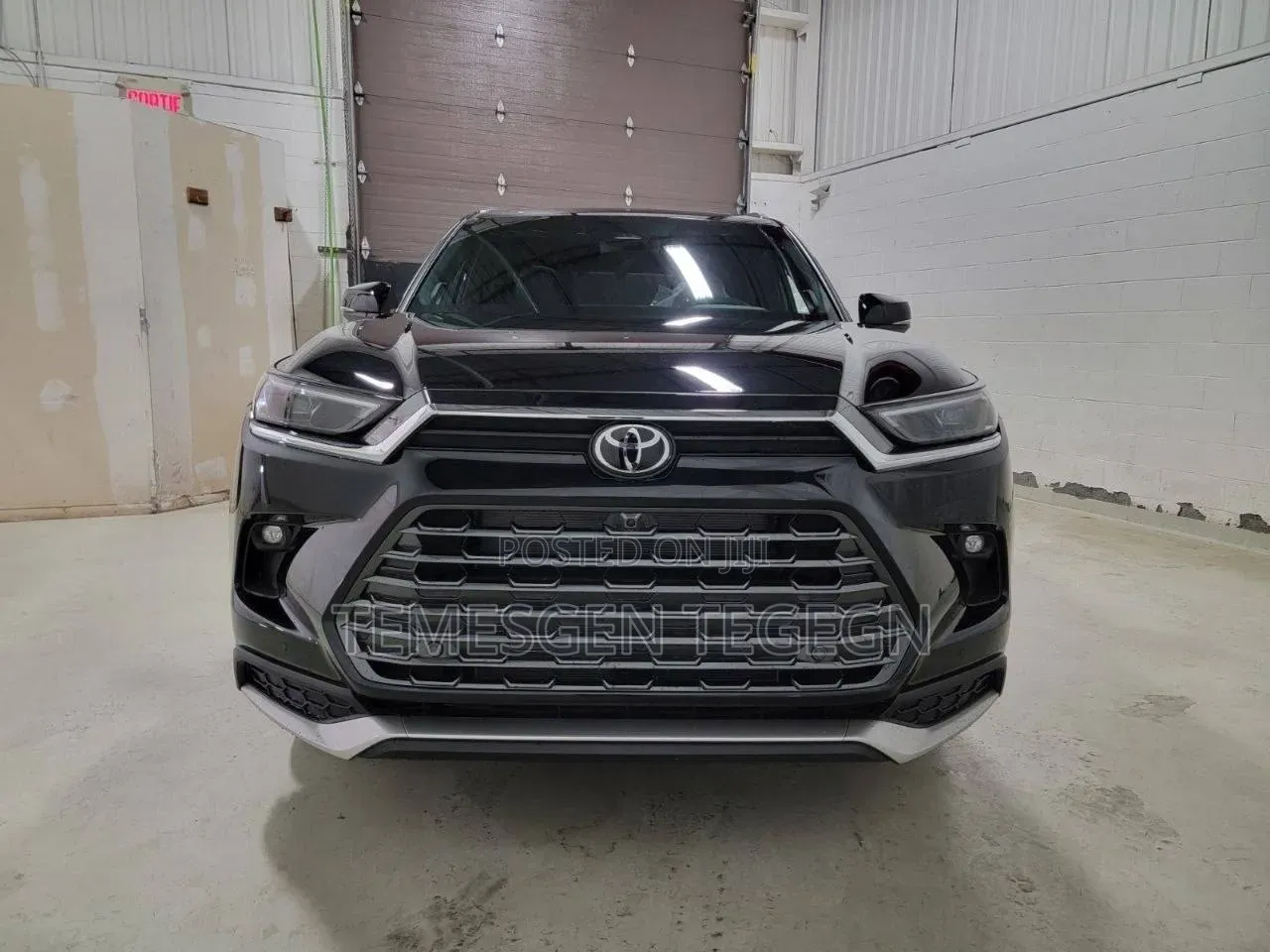 New Toyota Grand Highlander Hybrid 2024 Black