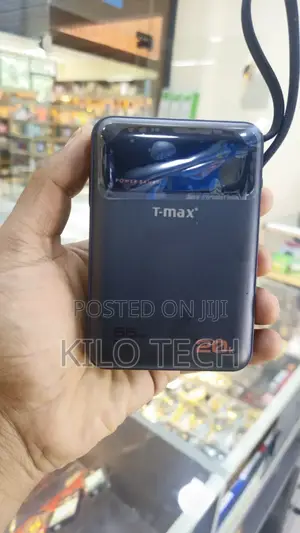 T-Max TPB-23 20000mah Power Bank – 65w Super Fast Charging!