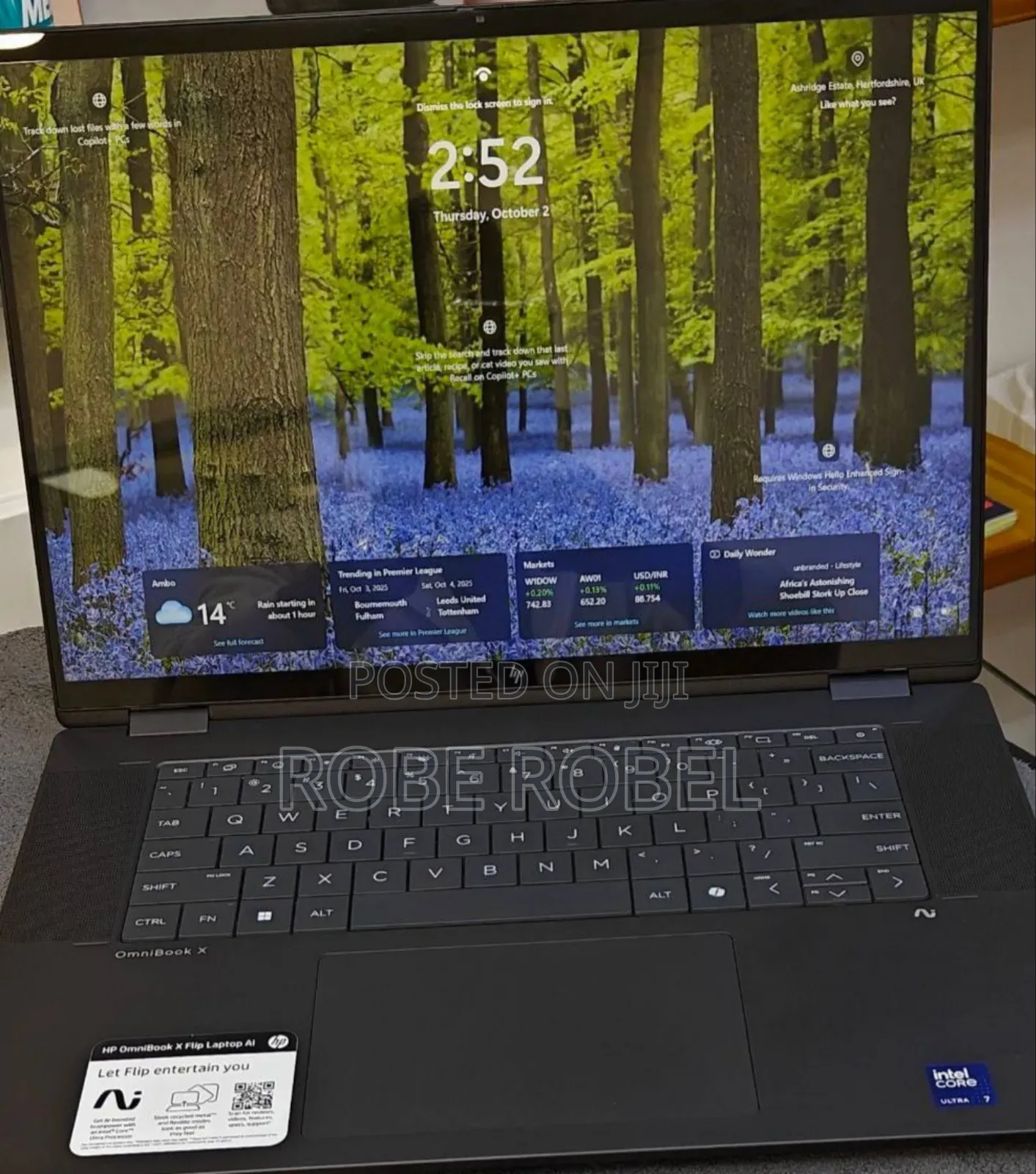 New Laptop HP OmniBook X Flip 16" 16GB Intel Core Ultra 7 SSD 1T
