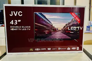 JVC Tv 43-Inch Double Glass Smart Led Tv.