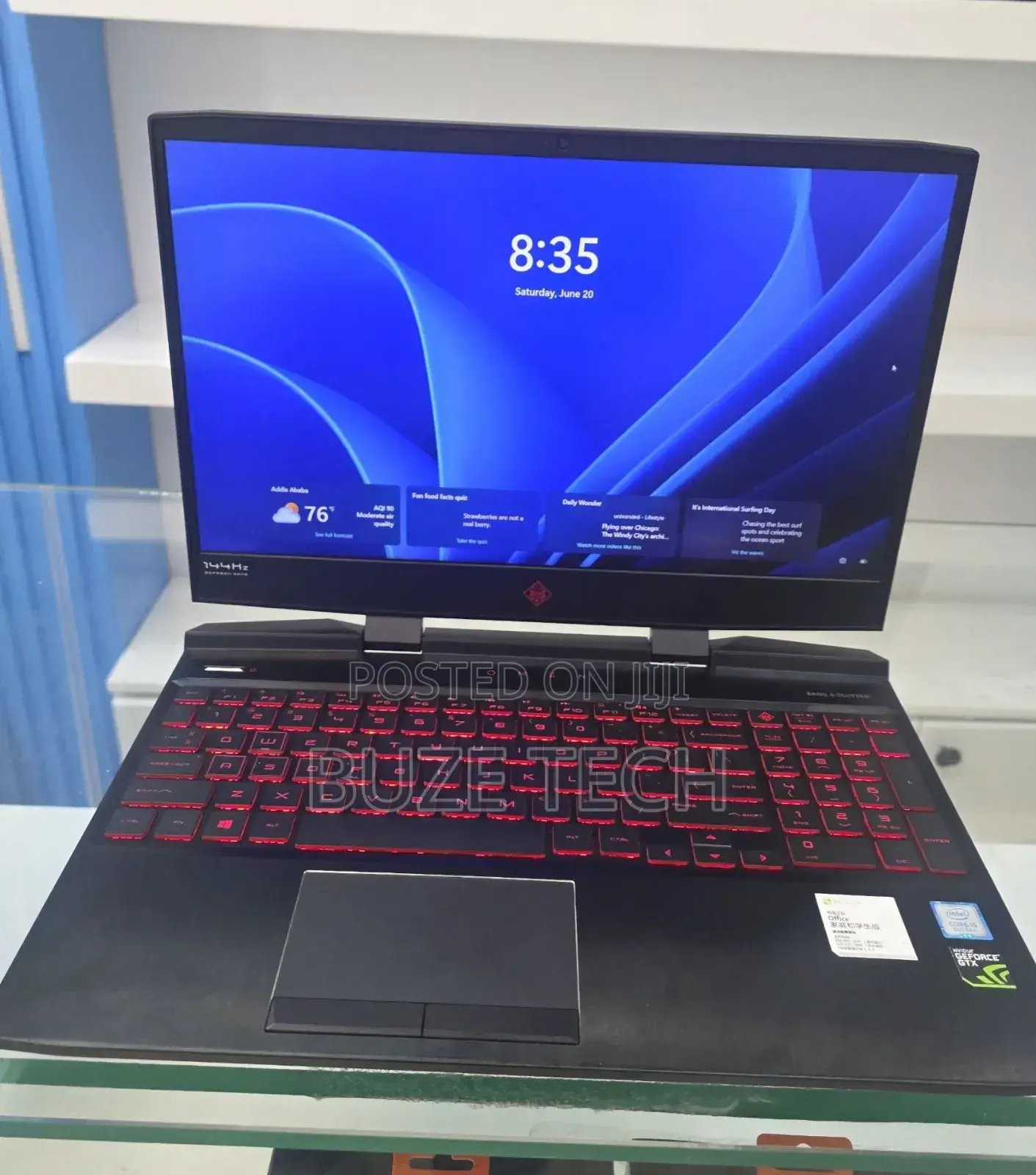 New Laptop HP Omen X 8GB Intel Core i5 SSD 256GB
