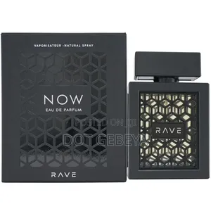 Rave Now, a Woody Aromatic Fragrance for Men by Lattafa.