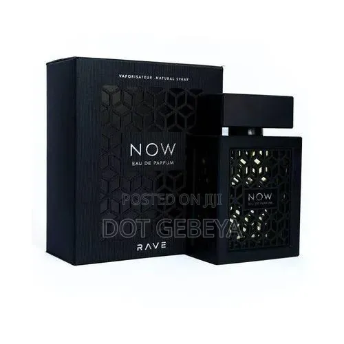 Rave Now, a Woody Aromatic Fragrance for Men by Lattafa.