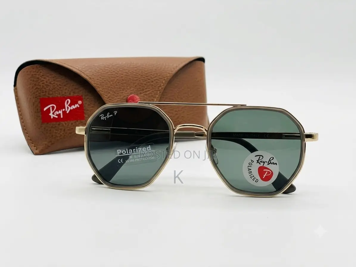 Ray-Ban Hexagonal Polarized Sunglasse