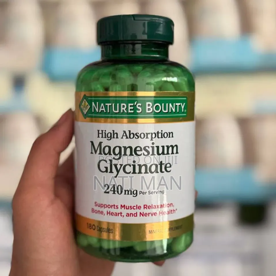 Nature's Bounty High Absorption Magnesium Glycinate