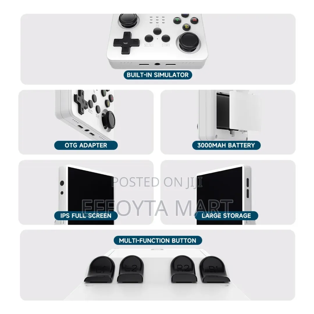 R36 Ultra Game Console Over 30000 Kids Games(የልጆች ጌም)